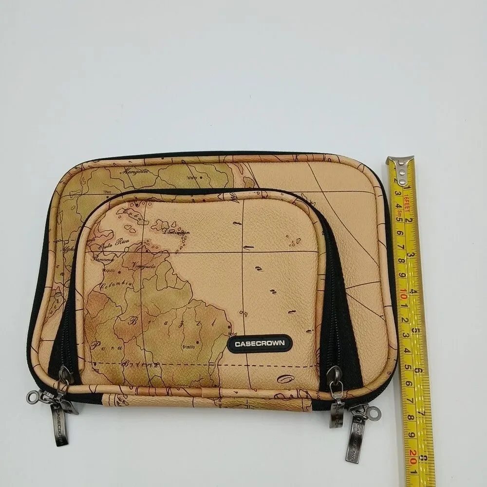 Casecrown Geography Map Tablet Case 9 X 7